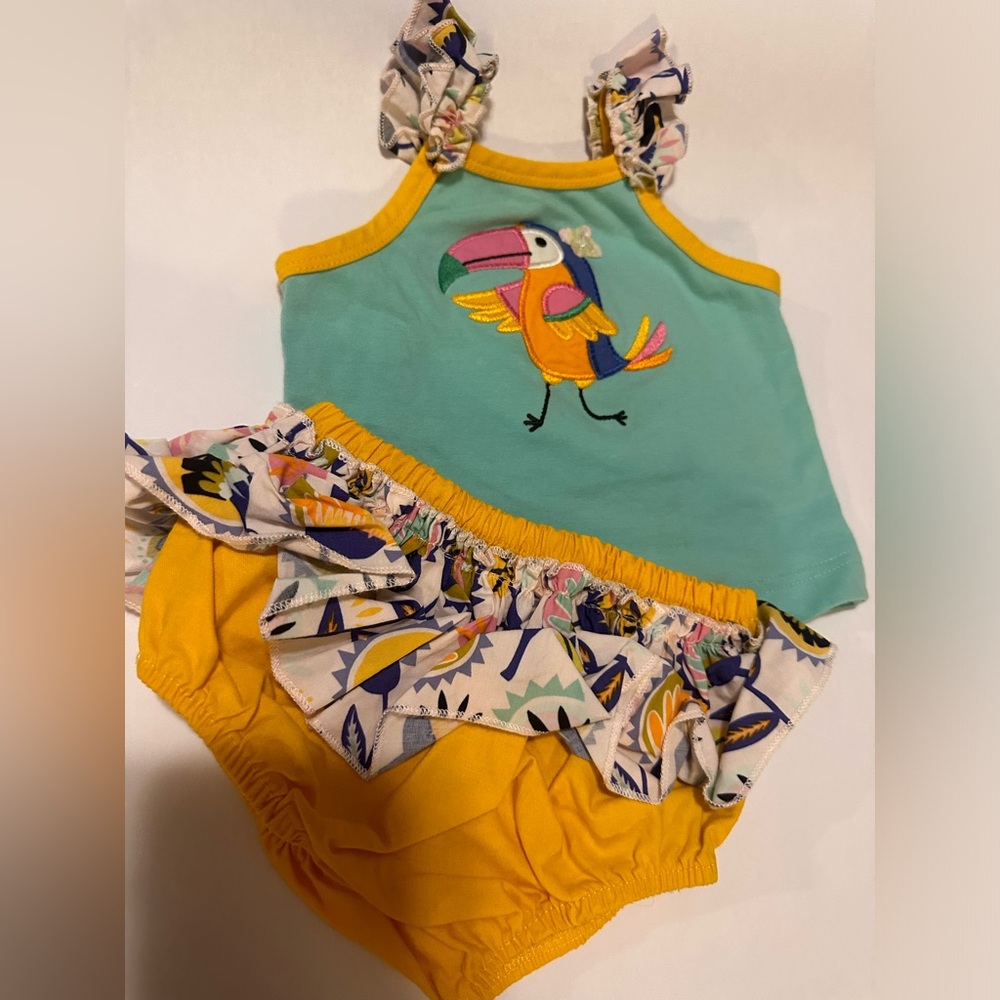 Ricrac & Ruffles Toucan Set - Picture 4 of 12